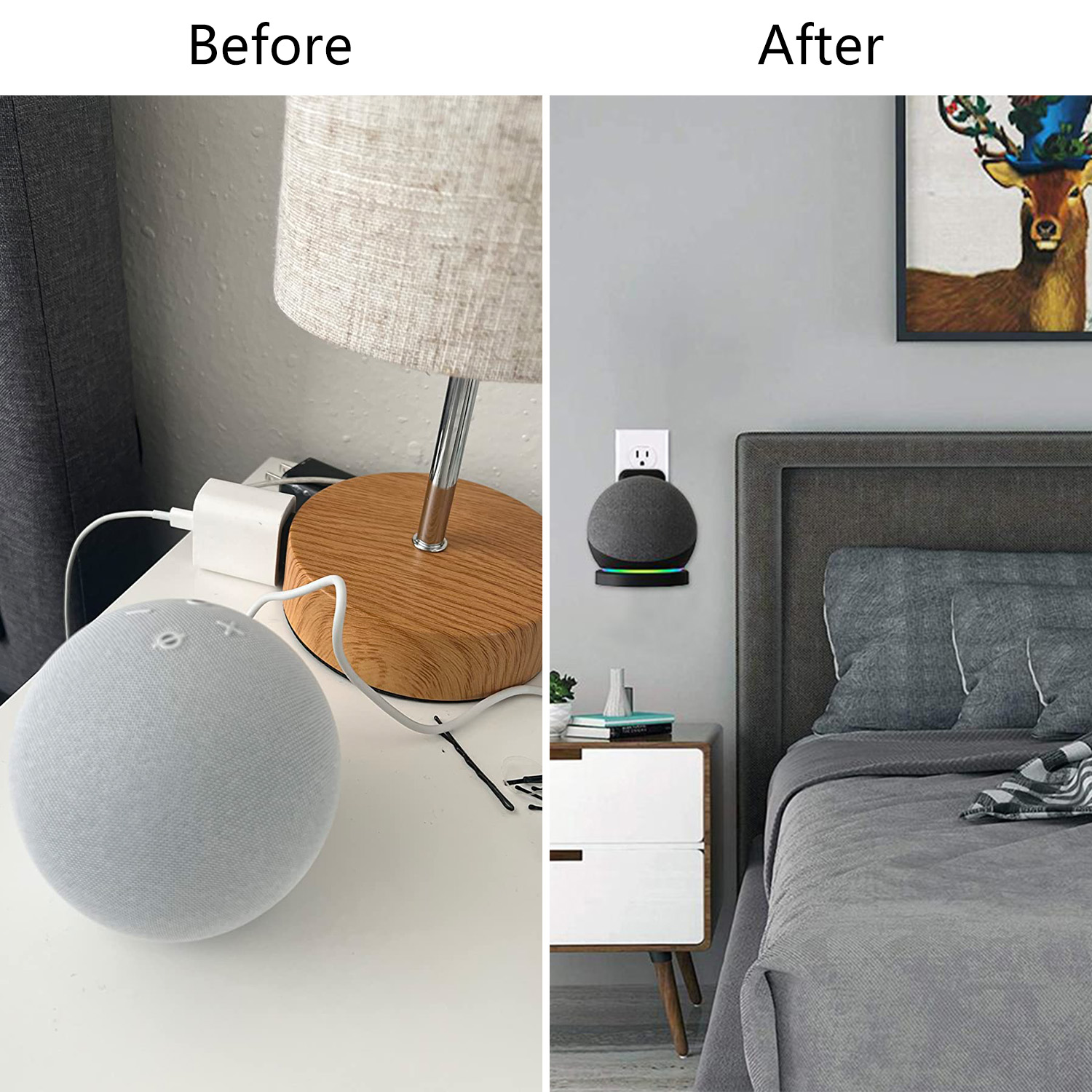 Настенный держатель розетки дл – обзор и цена Amazon Speaker Echo Pop