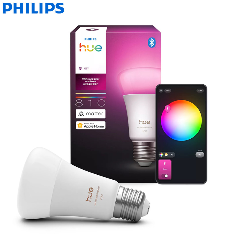 Philips Hue E27 A60 810LM Умна – обзор и цена Philips Light Hue White