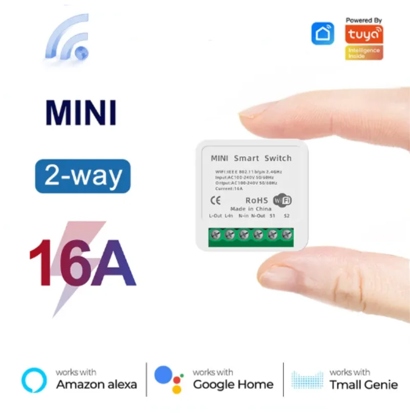Миниатюрный WiFi-выключатель 1 – обзор и цена Home Automation Technology