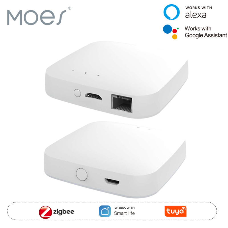 MOES Tuya ZigBee3.0 Smart Hub, – обзор и цена Matter Hub Thread