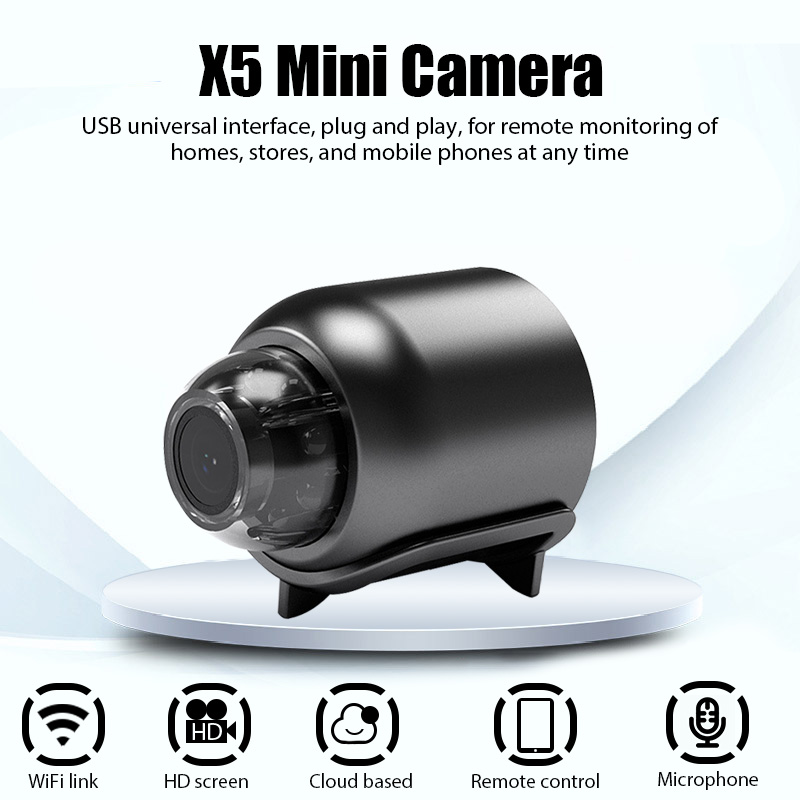 Мини-камера X5 HD 1080P, интел – обзор и цена Home Assistant Sd