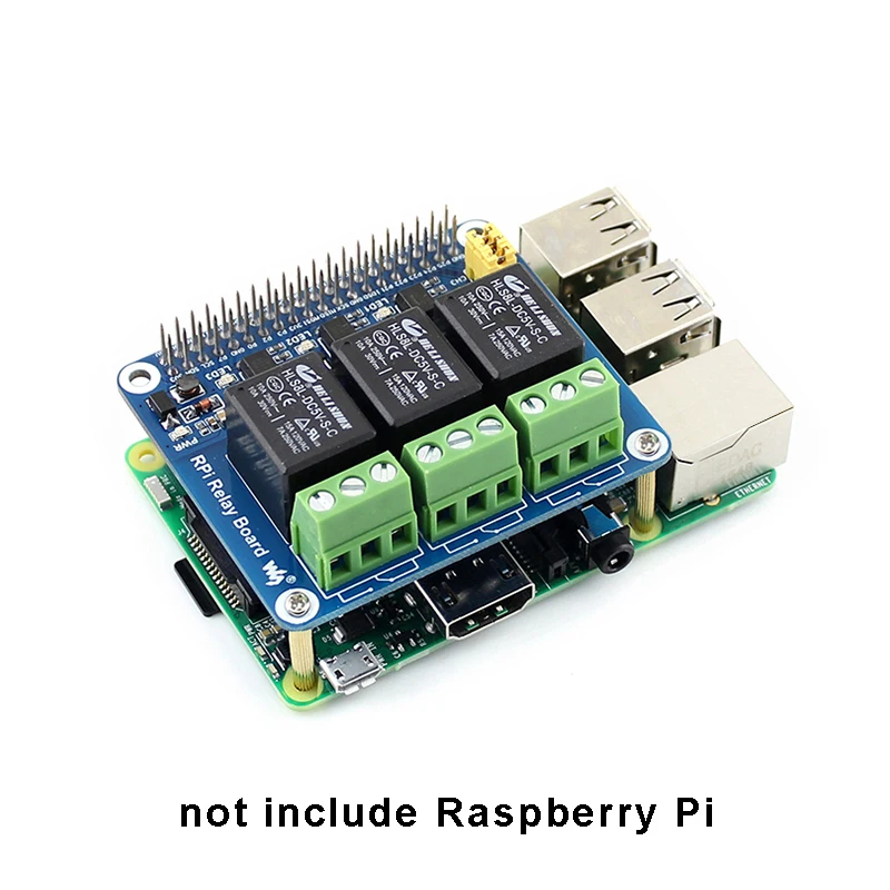 3-канальная плата расширения с – обзор и цена Home Automation Raspberry Pi