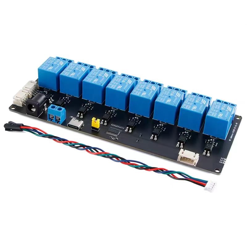 Модуль расширения каналов XL95 – обзор и цена Relay 8 Channel Board